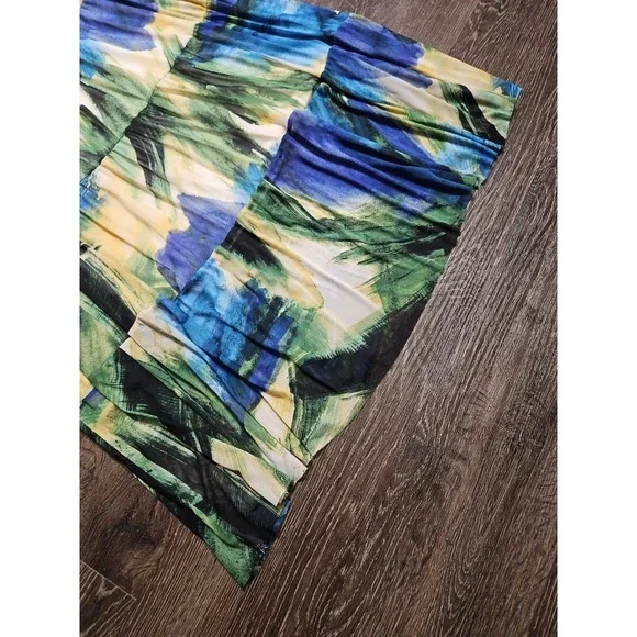 London Times Tiered Layered Mesh Sleeveless Dress XL NWT - Picture 5 of 13